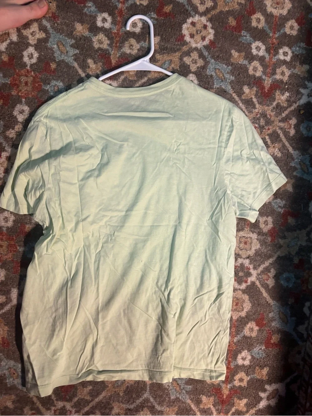 J. Crew Pale Green Crew Neck Short Sleeve Tee